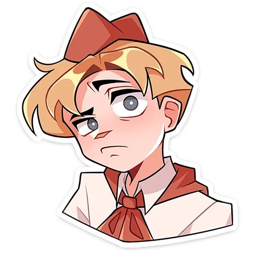 🫤 Стикер «Пионер Владик» для Telegram