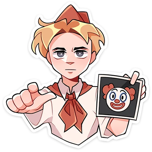 🤡 Стикер «Пионер Владик» для Telegram