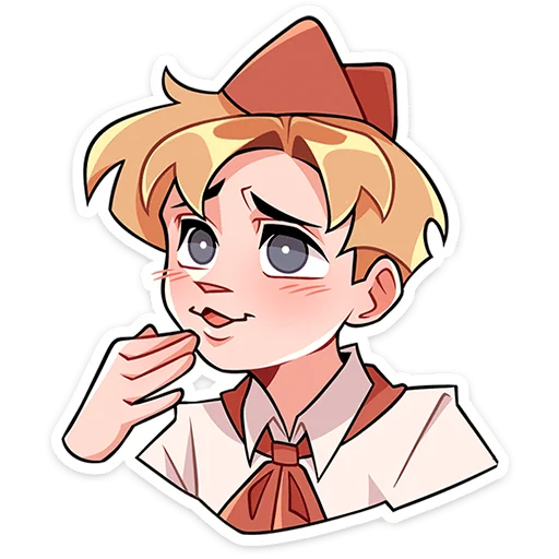 🤭 Стикер «Пионер Владик» для Telegram