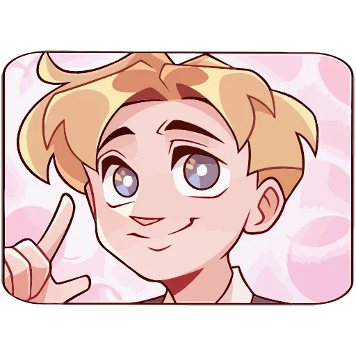 🤩 Эмодзи «Школьник Владик» для Telegram