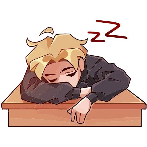 😴 Эмодзи «Школьник Владик» для Telegram