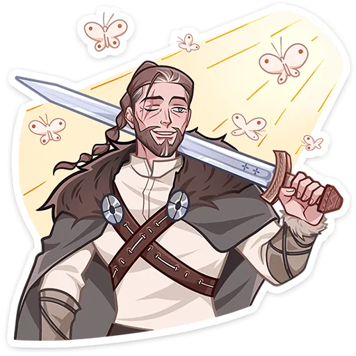 🗡 Стикер «Владимир» для Telegram
