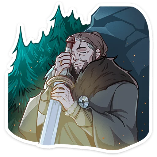 😴 Стикер «Владимир» для Telegram