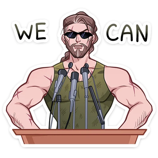 💪 Стикер «Владимир» для Telegram