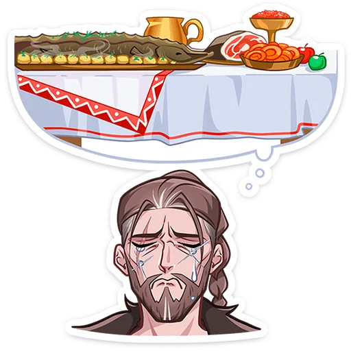 🍽 Стикер «Владимир» для Telegram
