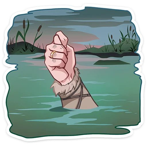 🖕 Стикер «Владимир» для Telegram