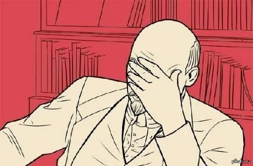 ✋ Стикер «Владимир Ильич Ленин» для Telegram