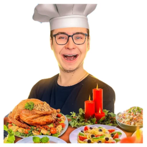 🧑‍🍳 Стикер «КОБЯКОВ» для Telegram