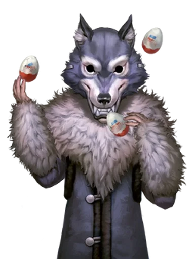 🌟 Стикер «Волк из новеллы Зайчик» для Telegram