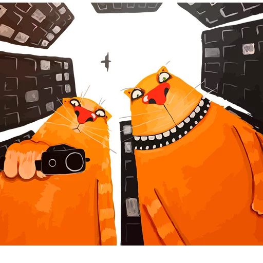 ☠ Стикер «Вася Ложкин» для Telegram