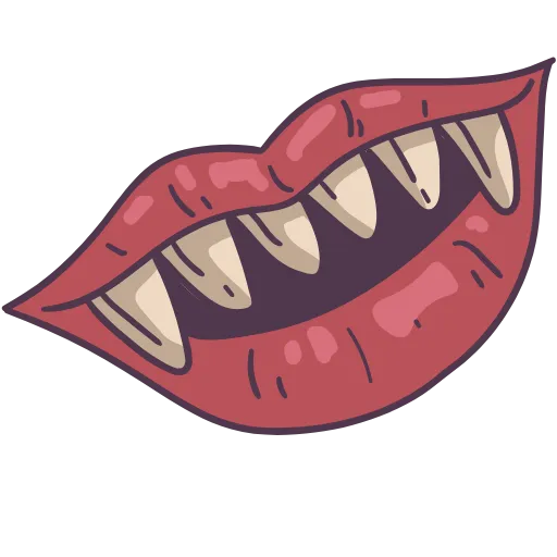 🤩 Эмодзи «Vampire» для Telegram