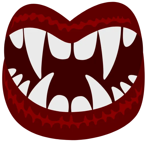 🤩 Эмодзи «Vampire» для Telegram