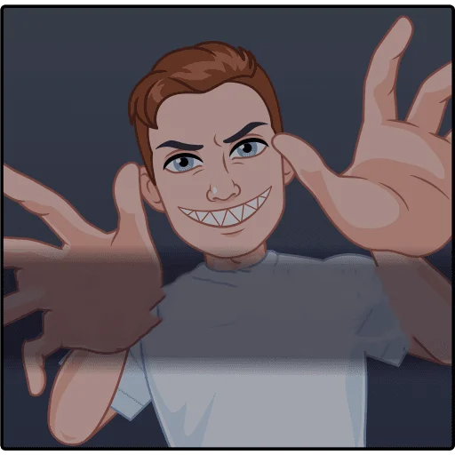 👐 Стикер «Игровой vmoji Без Текста» для Telegram