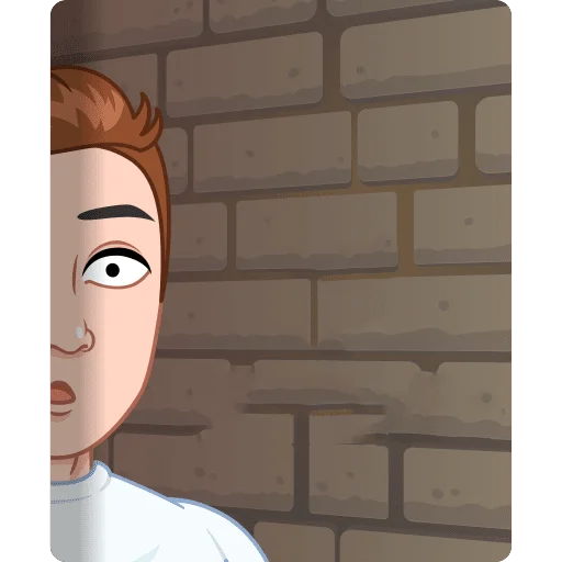 😮 Стикер «Игровой vmoji Без Текста» для Telegram