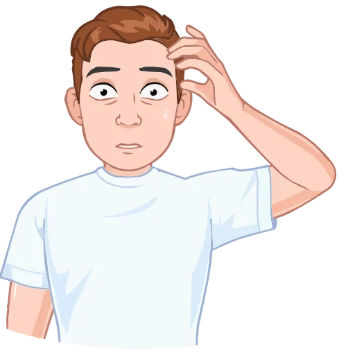 Стикер 18 Набор эмоджи с интеллигентным vmoji из ВК в HD качестве