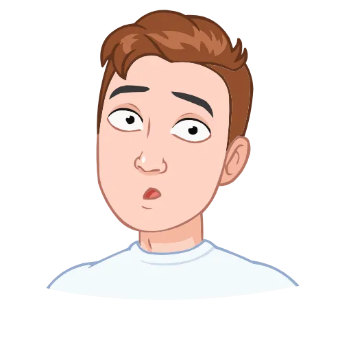Стикер 4 Набор эмоджи с интеллигентным vmoji из ВК в HD качестве