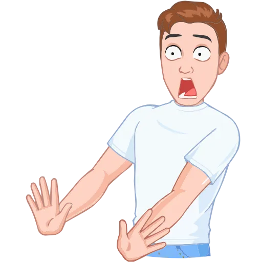 Стикер 5 Набор эмоджи с интеллигентным vmoji из ВК в HD качестве