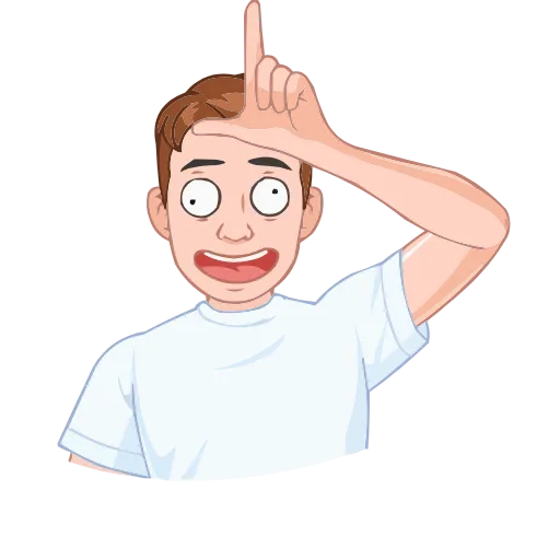 Стикер 13 Набор эмоджи с интеллигентным vmoji из ВК в HD качестве