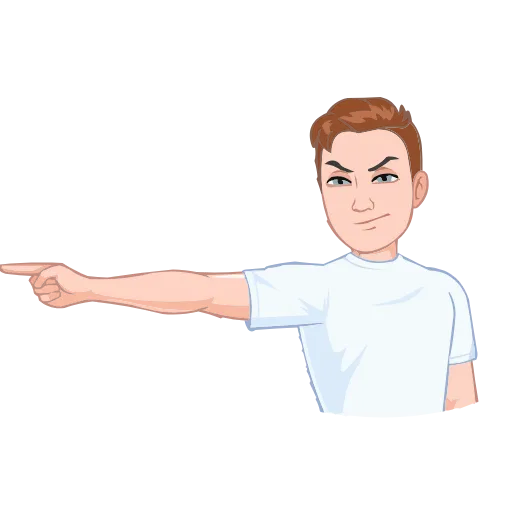 Стикер 11 Набор эмоджи с интеллигентным vmoji из ВК в HD качестве