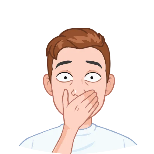 Стикер 10 Набор эмоджи с интеллигентным vmoji из ВК в HD качестве