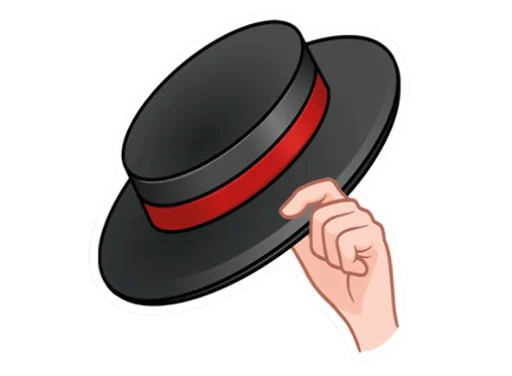 👒 Стикер «Интеллигентный vmoji Без Текста» для Telegram