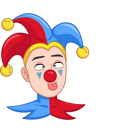 🤡 Стикер «Интеллигентный vmoji Без Текста» для Telegram