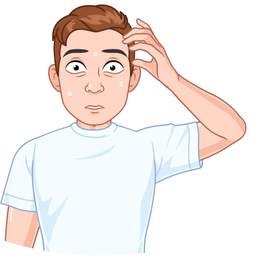 😳 Стикер «Интеллигентный vmoji Без Текста» для Telegram