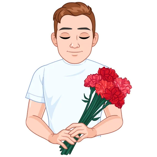 💐 Стикер «Майский vmoji» для Telegram