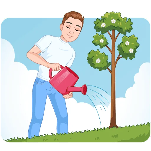 🚿 Стикер «Майский vmoji» для Telegram