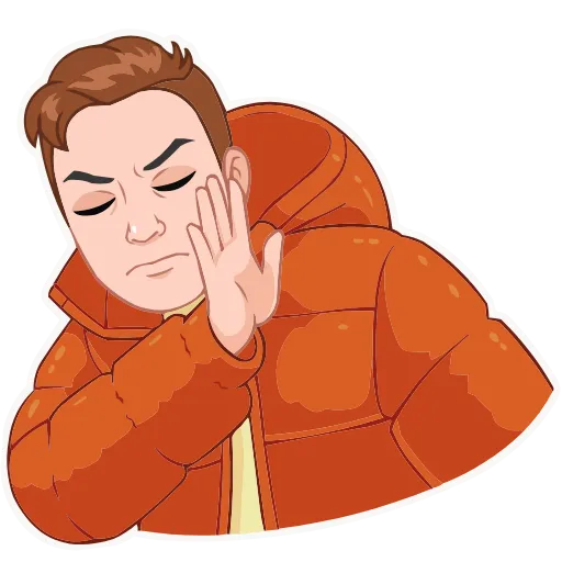 Стикер 35 Набор эмоджи с мемными vmoji из ВК в HD качестве