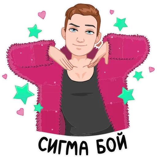 Стикер 30 Набор эмоджи с мемными vmoji из ВК в HD качестве