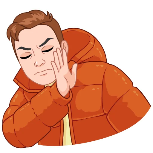 🙅‍♂️ Стикер «Мемный vmoji» для Telegram