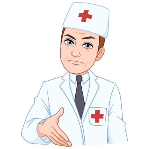 👨‍⚕️ Стикер «Мемный vmoji» для Telegram