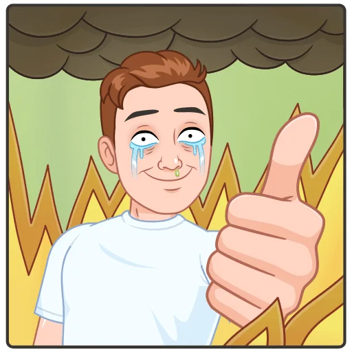 🌟 Стикер «Учебный vmoji» для Telegram