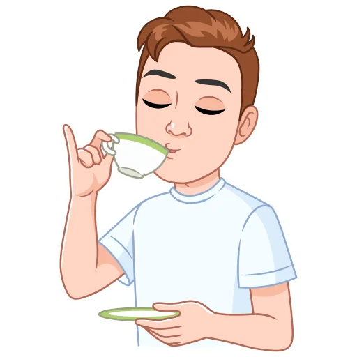 ☕️ Стикер «Зимний vmoji» для Telegram