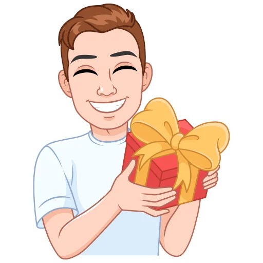 🎁 Стикер «Зимний vmoji» для Telegram