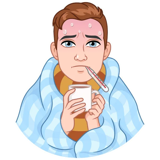 🤒 Стикер «Зимний vmoji» для Telegram