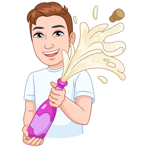 Стикерпак Зимний vmoji для Telegram