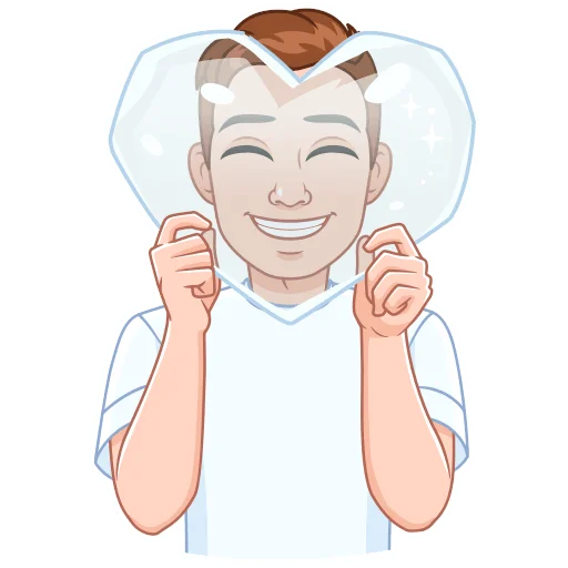 ❤️ Стикер «Зимний vmoji» для Telegram
