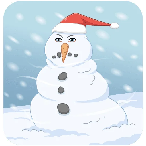 🎄 Стикер «Зимний vmoji» для Telegram