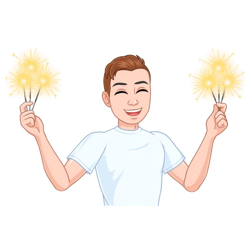 🎄 Стикер «Зимний vmoji» для Telegram