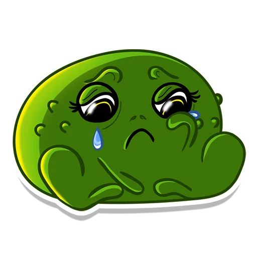 😢 Стикер «Жаб» для Telegram
