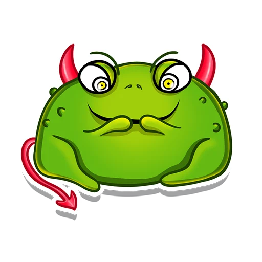 😈 Стикер «Жаб» для Telegram
