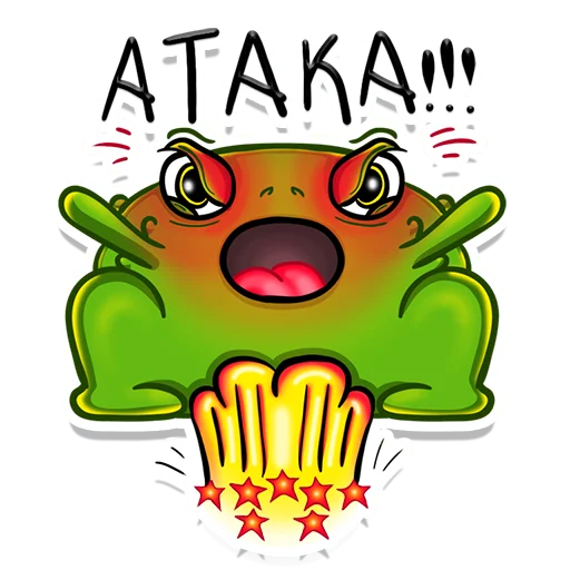 🤬 Стикер «Жаб» для Telegram