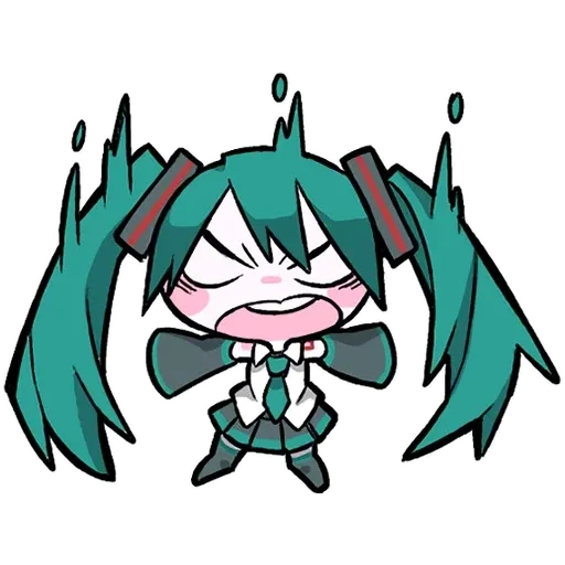 🤬 Стикер «LINEHatsune & KagamineBlackencir» для Telegram