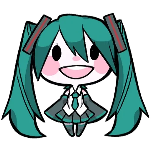 Стикерпак LINEHatsune & KagamineBlackencir для Telegram