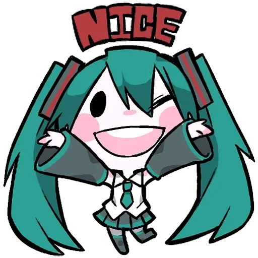😁 Стикер «LINEHatsune & KagamineBlackencir» для Telegram