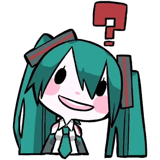 🤔 Стикер «LINEHatsune & KagamineBlackencir» для Telegram