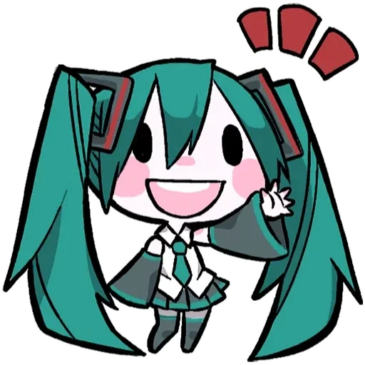 👋 Стикер «LINEHatsune & KagamineBlackencir» для Telegram