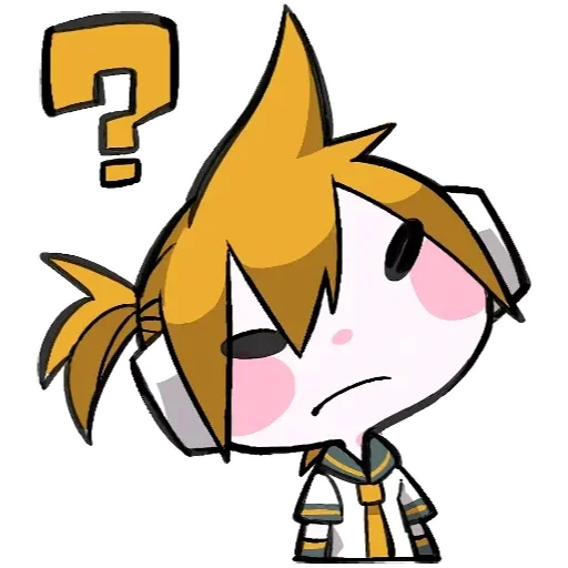 🤔 Стикер «LINEHatsune & KagamineBlackencir» для Telegram